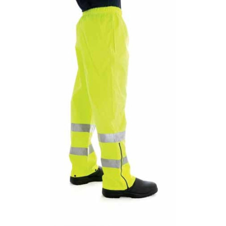 HiVis D/N Breathable Rain TPants With 3M R/Tape - 3872