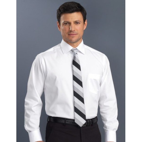 Mens Long Sleeve Poplin - 200