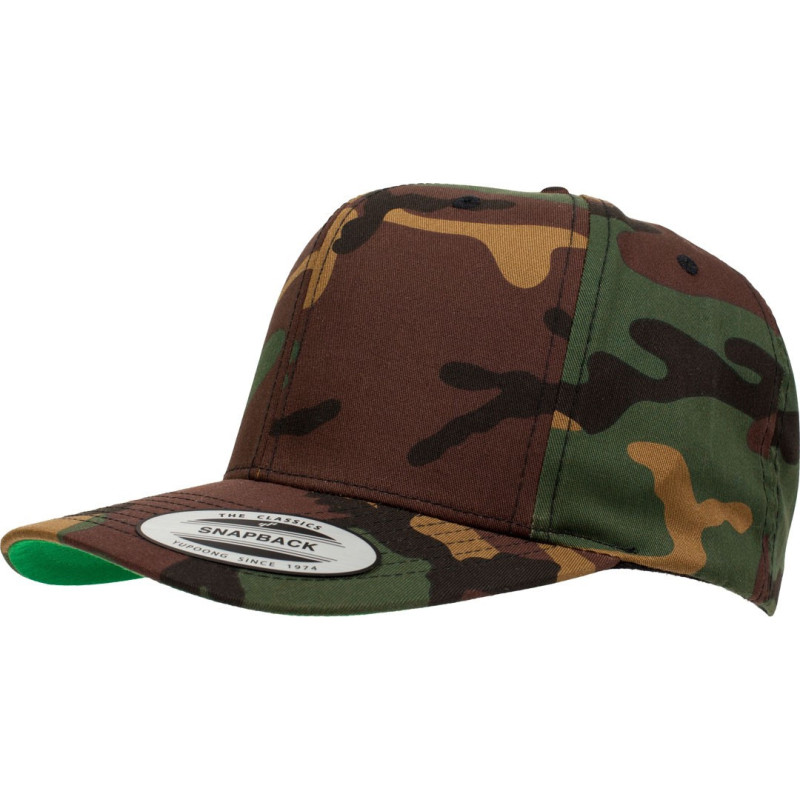 Yupoong Camo Classic Snapback Cap - 6689C