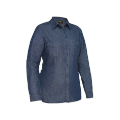 Women's L/S Denim Work Shirt - BL6602