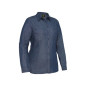 Women's L/S Denim Work Shirt - BL6602