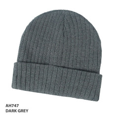 Wool Blend Beanie - AH747