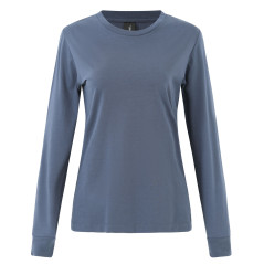 Premium Cotton Face Long Sleeve Tee Ladies - TS48