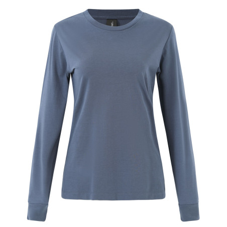 Premium Cotton Face Long Sleeve Tee Ladies - TS48