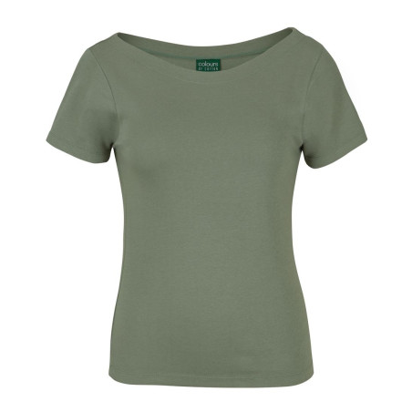 C of C Ladies Boat Neck Tee - 1BTS