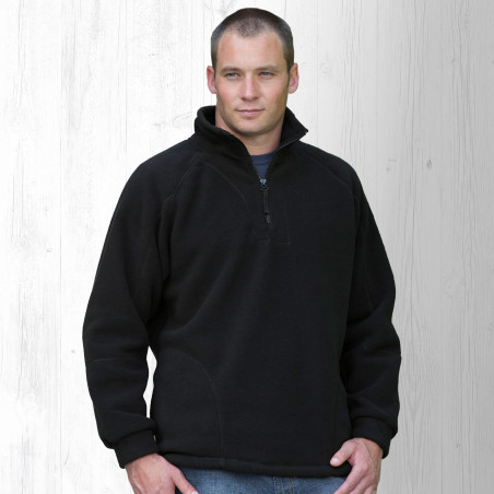 Detailed Polar Fleece Pullover - DET