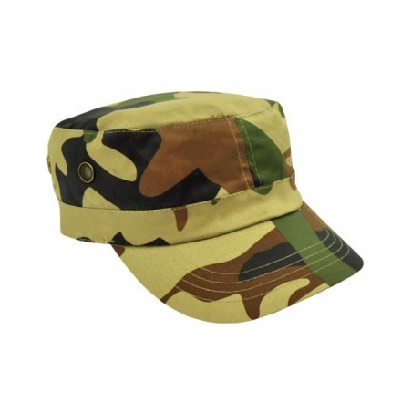 DELETED LINE - Camo Military Cap/Premium Cotton Twill - AH817