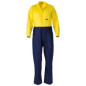 2 Tone Hi Vis Coveralls Regular Weight - BC6357