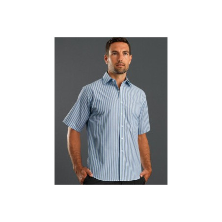 Mens Short Sleeve Fashion Stripe - 423